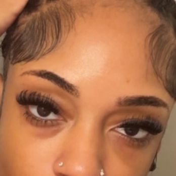 Lily's Nails - How my eyebrows always are . - Nail Salons Near Me - Mobile, Alabama