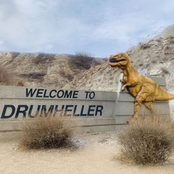 Town of Drumheller - Welcome Sign