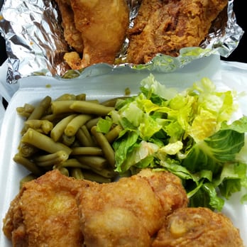 KJ's Local Grindz - Infamous fried chicken plate - $9.42 (includes tax) - Chicken Shop Near Me - Kaneohe, Hawaii KJ's Local Grindz - Infamous fried chicken plate - $9.42 (includes tax) - Chicken Shop Near Me - Kaneohe, Hawaii