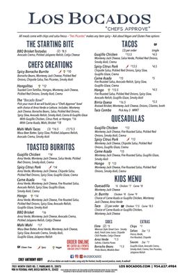Menu photo 1 Los Bocados Parkland, FL Menu photo 1 Los Bocados Parkland, FL
