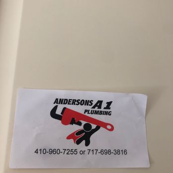 Anderson's A1 Plumbing - Contact info - Plumbing Near Me