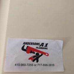 Anderson’s A1 Plumbing