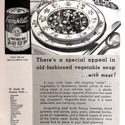The Campbell’s Company - Advert from National Geographic Magazine February 1932