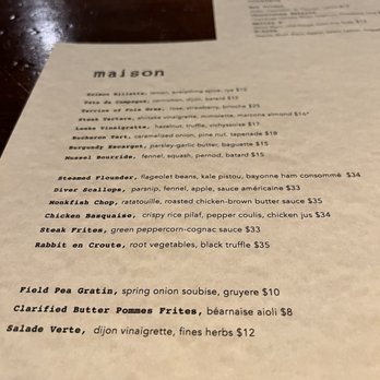 Maison - French Near Me - Charleston, South Carolina