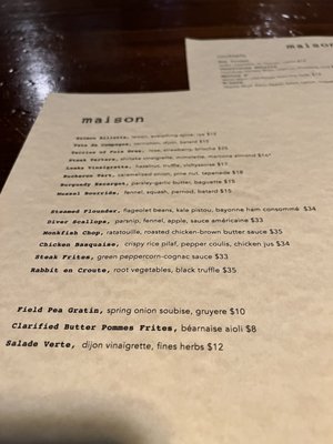 Menu photo 2 Maison Charleston, SC