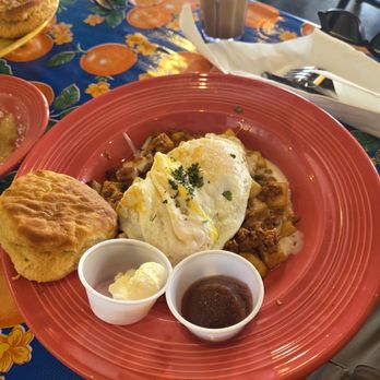 The Flying Biscuit Cafe - Hangover Hash - Southern Near Me - Houston, Texas