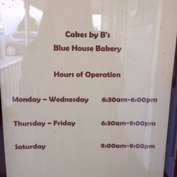 Cakes by B's Blue House Bakery - hours of operation - Coffee & Tea Near Me - Jamestown, North Carolina