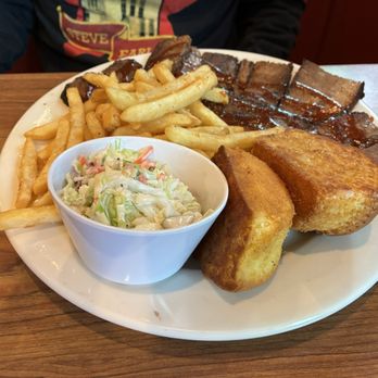 Ranchers Choice Ny Bbq & Grill - Great two meat dinner - Barbeque Near Me - Syracuse, New York