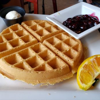 Keke's Breakfast Cafe - Blueberry Waffle ($7.49) - Breakfast & Brunch Near Me - Saint Johns, Florida Keke's Breakfast Cafe - Blueberry Waffle ($7.49) - Breakfast & Brunch Near Me - Saint Johns, Florida