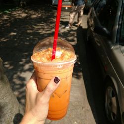 Kee Mao Thai Food Cart - Giant Thai iced tea for $2!!!!