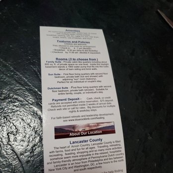 Blue Rock Bed And Breakfast - Bed & Breakfast Near Me - Millersville, Pennsylvania