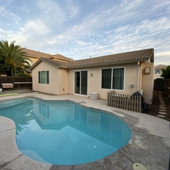 Pro-Touch Painting Contractors - I like how my pool equipment fence matches the trim. - Painters Near Me Pro-Touch Painting Contractors - I like how my pool equipment fence matches the trim. - Painters Near Me