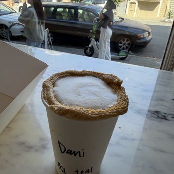 Butter & Crumble - Brown Butter PSL with Oatmilk - Bakeries Near Me - San Francisco, California Butter & Crumble - Brown Butter PSL with Oatmilk - Bakeries Near Me - San Francisco, California