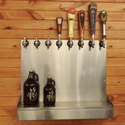 Towne Club Party Store - Our brand new Growler station! We fill 32 and 64 ounces with a rotating variety of Michigan brews.