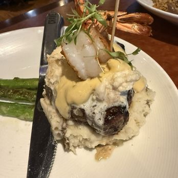 Crave - Filet Mignon, King Crab, Jumbo Shrimp, and Asparagus - New American Near Me - Maple Grove, Minnesota