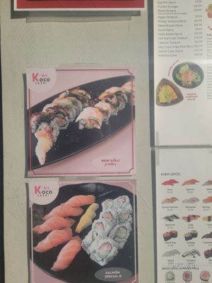 Menu photo 2 Koco Sushi Santa Ana, CA Menu photo 2 Koco Sushi Santa Ana, CA