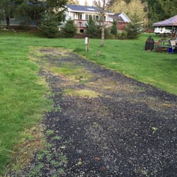 Klaskanine River Rv Park - Size of the spaces- the owners live on the premises in the house