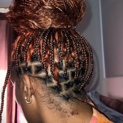 Martha's Beauty Supply and Braiding - Boho Knotless Braids (medium)