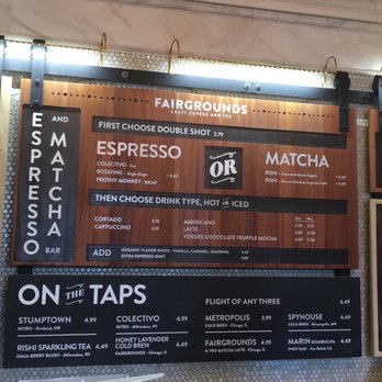 Fairgrounds Coffee and Tea - Coffee & Tea Near Me - Chicago, Illinois