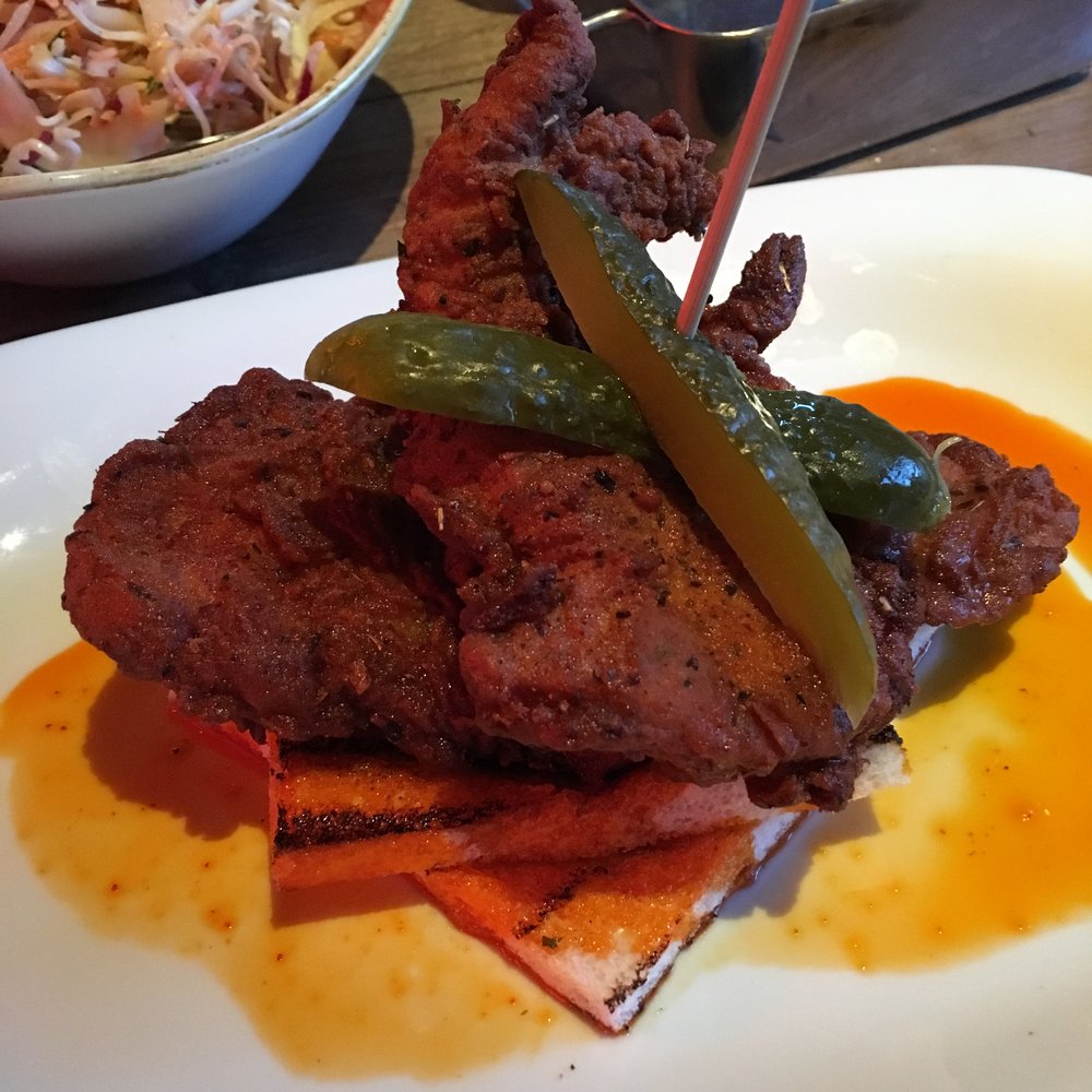 Absurdly hot fried chicken