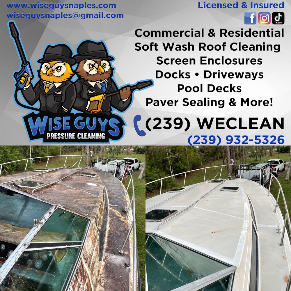 Slide of Wise Guys Pressure Cleaning
