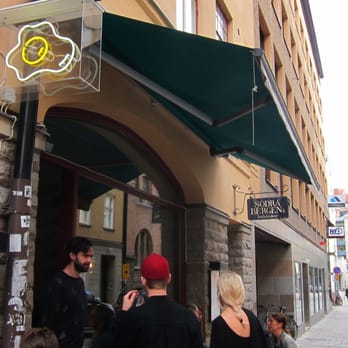 Greasy Spoon - Their fried egg sign! - Coffee & Tea Near Me - Stockholm, Alberta