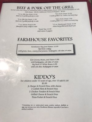 Kc S Farmhouse Restaurant 93 College Dr Lexington Tn Restaurants Mapquest