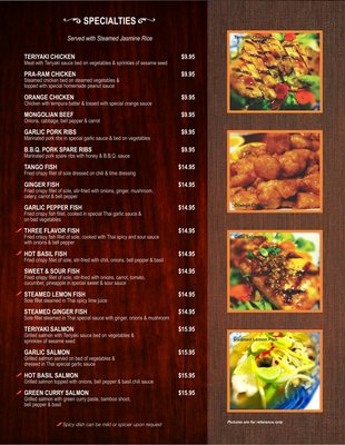 Menu photo 1 My Thai Kitchen Longview, WA