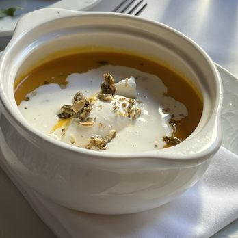 The Cavalier - Honeynut Squash Soup - New American Near Me - San Francisco, California