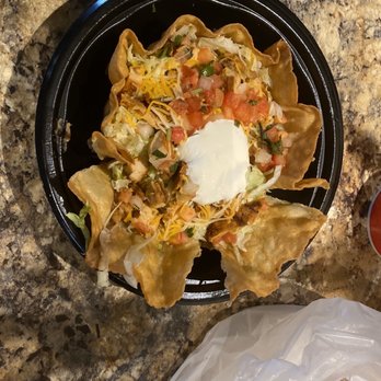 Taco Cabana - Dried cracked shell & chicken! - Mexican Near Me - Pearland, Texas Taco Cabana - Dried cracked shell & chicken! - Mexican Near Me - Pearland, Texas