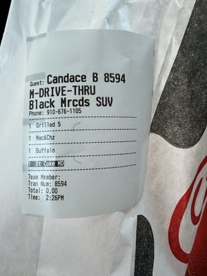 Menu photo 2 Chick-fil-A Fayetteville, NC