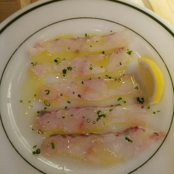 Greenpoint Fish & Lobster - Fish crudo 'fluke' - Seafood Near Me - Brooklyn, New York
