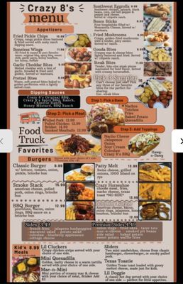 Menu photo 3 Crazy 8's Grill Casey, IL
