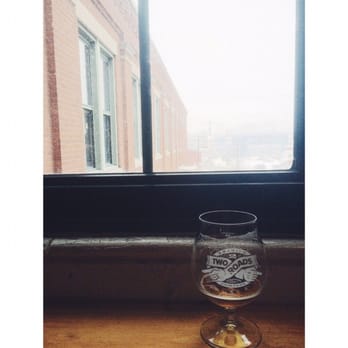 Two Roads Brewing - Taking refuge from the snow with my double IPA! - Breweries Near Me - Stratford, Connecticut