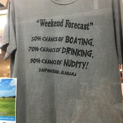 Island Chevron & Grill - Also sale souvenir t-shirts