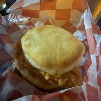 Bobwhite Counter - Chicken, pickles & ranch biscuit - Southern Near Me - New York, New York