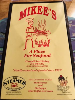Menu photo 3 Mikee's Seafood Gulf Shores, AL Menu photo 3 Mikee's Seafood Gulf Shores, AL