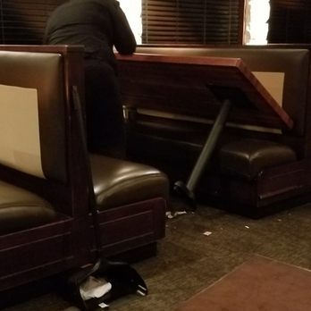 Cheddar's Scratch Kitchen - Sweeping with a broom while patrons are eating is rude and disgusting. And with the floor being carpeted you know dirty was flying. - American Near Me - Fort Myers, Florida