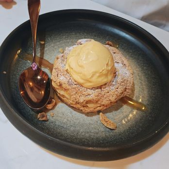 Ceron Kitchen - Hazelnut choux - New American Near Me - Alameda, California