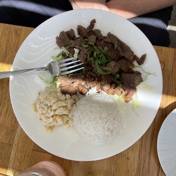 Aloha Mixed Plate - Teriyaki beef - Hawaiian Near Me - Lahaina, Hawaii