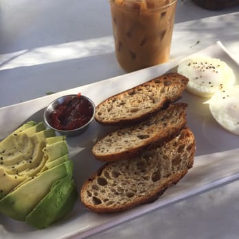 Lofty Coffee - Delicious breakfast. Eggs poached to perfection! - Cafes Near Me - Solana Beach, California