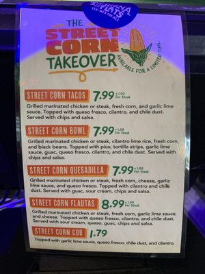 Menu photo 6 Tijuana Flats Jacksonville, FL