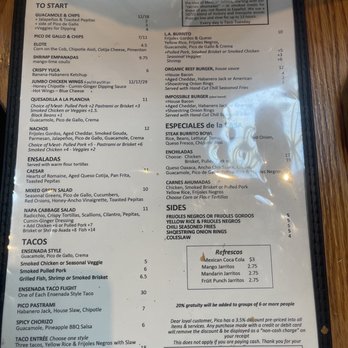 Pico - menu - Mexican Near Me - Rockaway, New York Pico - menu - Mexican Near Me - Rockaway, New York
