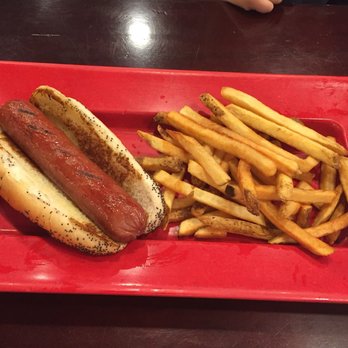 The Omega Grill - Kid's All Beef Hot Dog - American Near Me - Spring, Texas The Omega Grill - Kid's All Beef Hot Dog - American Near Me - Spring, Texas