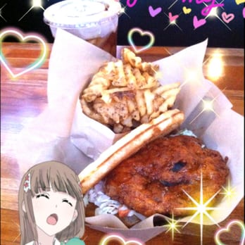 Bruxie - Buttermilk chicken and waffles are the bomb - Sandwiches Near Me - Orange, California