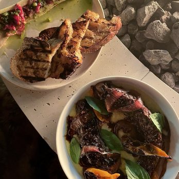 A kitchen and Bar - Eggplant, bone marrow - Venues & Event Spaces Near Me - Washington, DC, District of Columbia