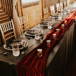 The Olde Wicks Factory - Head table in the West Hall