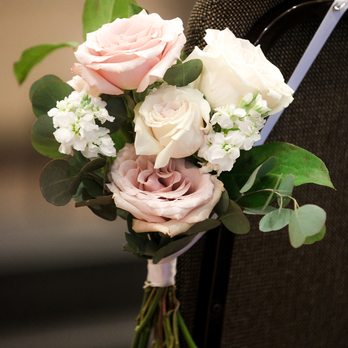 Peonies & Petals - Aisle Flowers at Ceremony [Photo: Sarah Mack Photography] - Floral Designers Near Me