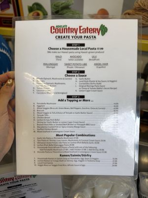 Menu photo 6 Adela’s Country Eatery Kaneohe, HI