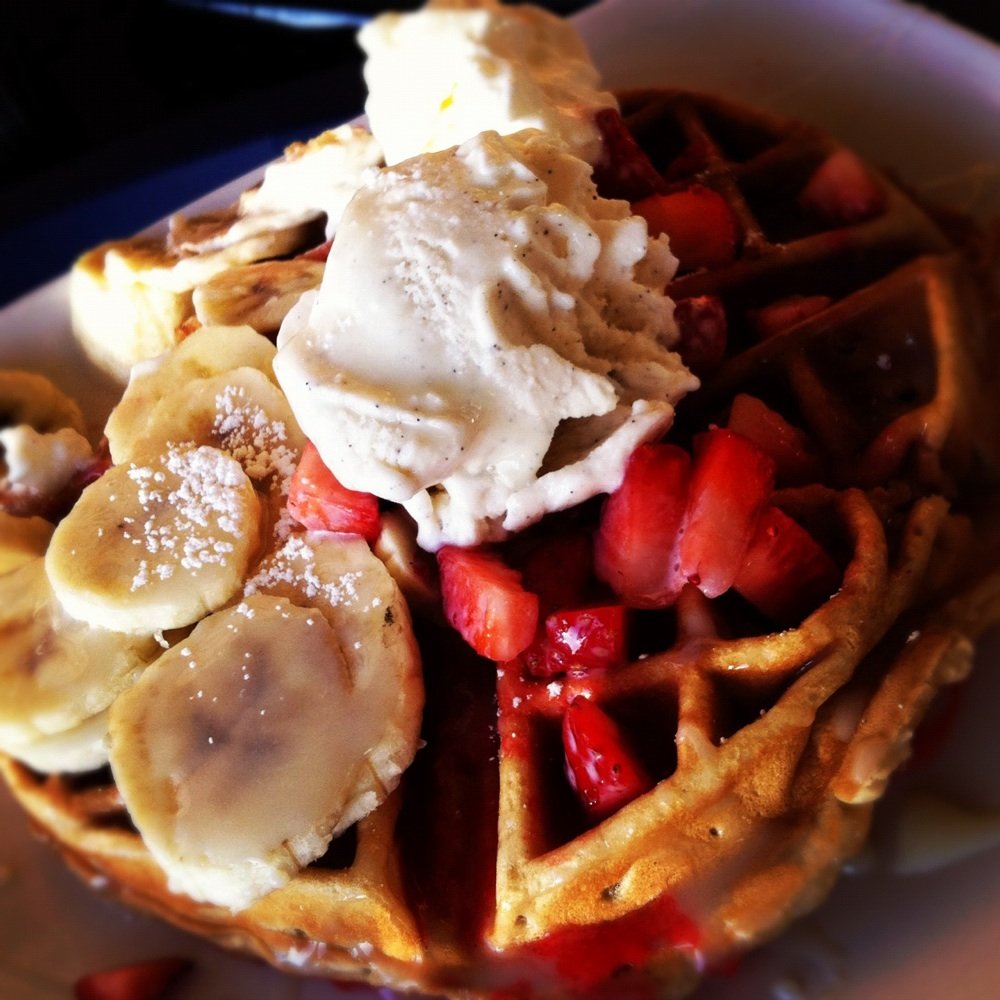 Mochi - No syrup with these waffles - Ice Cream & Frozen Yogurt Near Me - Irvine, California Mochi - No syrup with these waffles - Ice Cream & Frozen Yogurt Near Me - Irvine, California